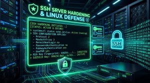 Hardening SSH on Linux Servers: Key-Based Authentication, Ed25519, Fail2Ban, and MFA Setup