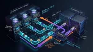 Disaggregated Cloud Storage & NVMe-oF: RDMA, RoCE v2, and PCIe Gen 5 Architecture Guide