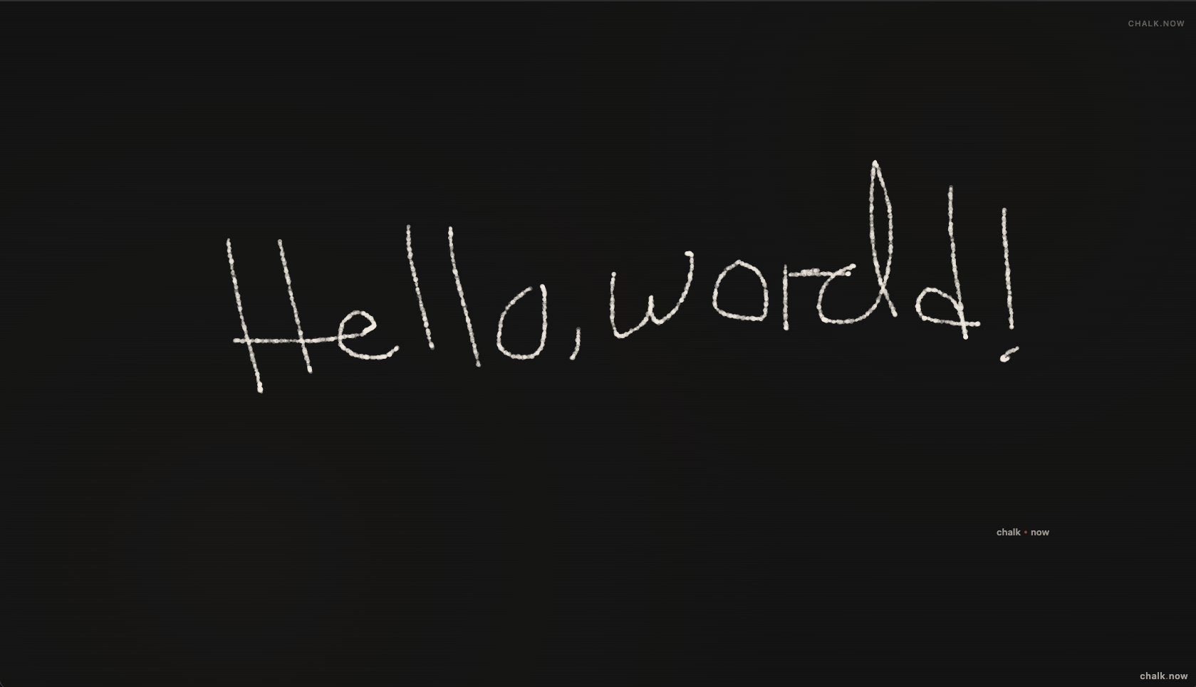 chalk.now | Free online chalkboard